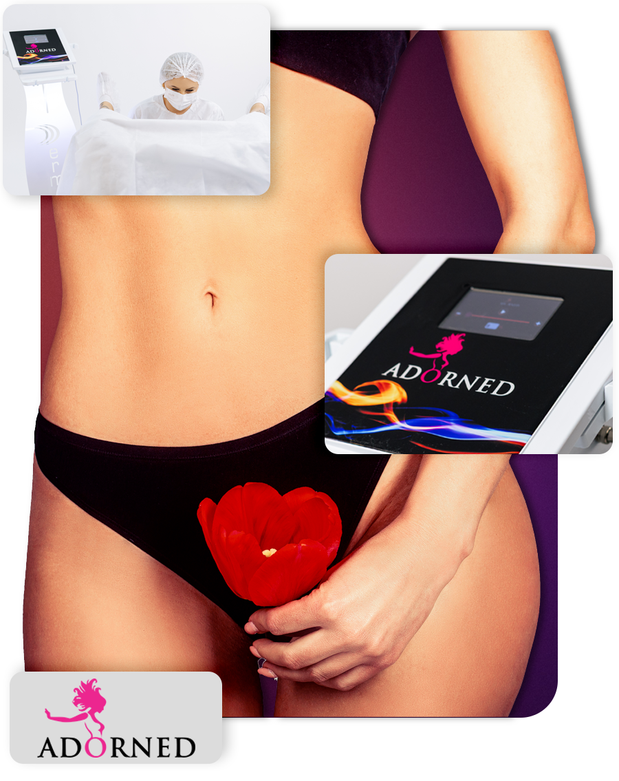 ADORNED® Ultrassom de Alta Frequência para Saúde e Estética Íntima Feminina